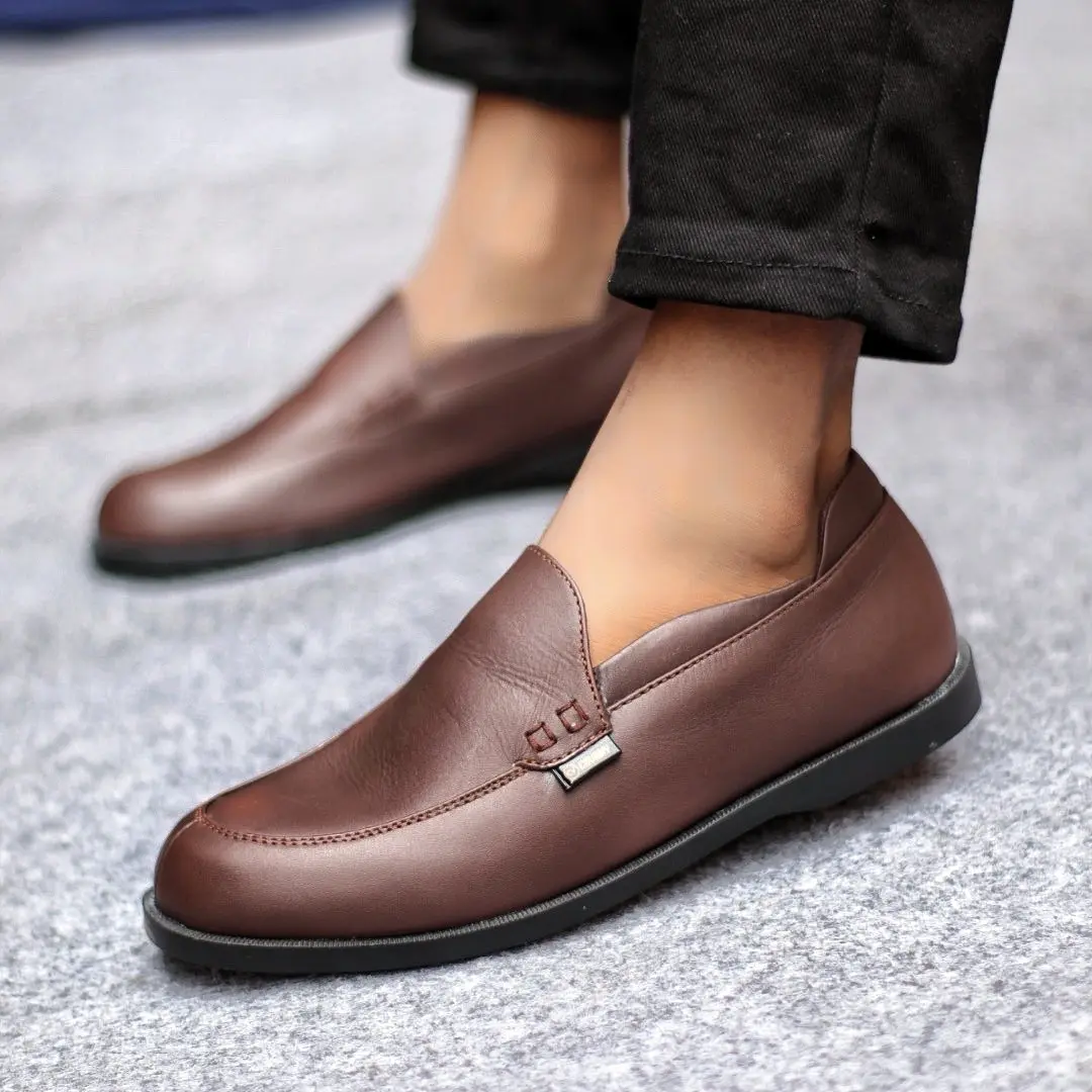 (TIKTOK SHOP) SEPATU SLIP ON PRIA KULIT ASLI CEVANY MIKEY ORIGINAL KERJA KANTOR MURAH COWOK FORMAL PESTA PANTOFEL CASUAL SANTAI GAYA KEREN