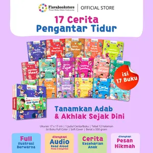 (Bundling 17 Buku) Seri Cerita Sebelum Tidur - Adab dan Akhlak Anak Muslim - Buku Cerita untuk Anak - Ziyadbooks