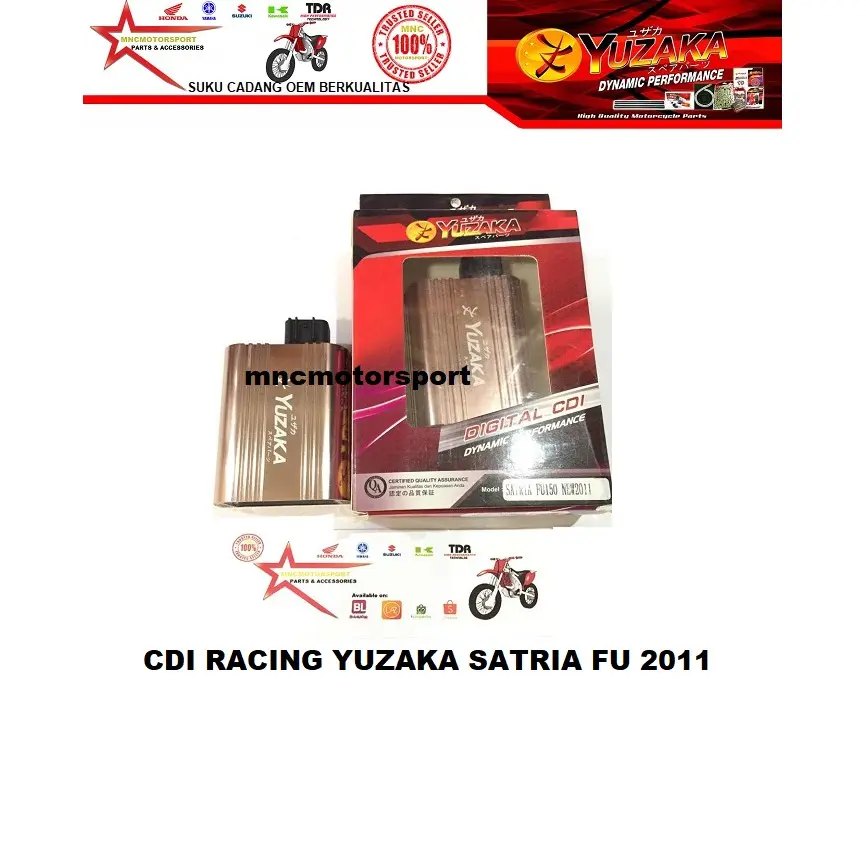 CDI RACING YUZAKA SATRIA FU 150 NEW 2011 ALUMINIUM CASE