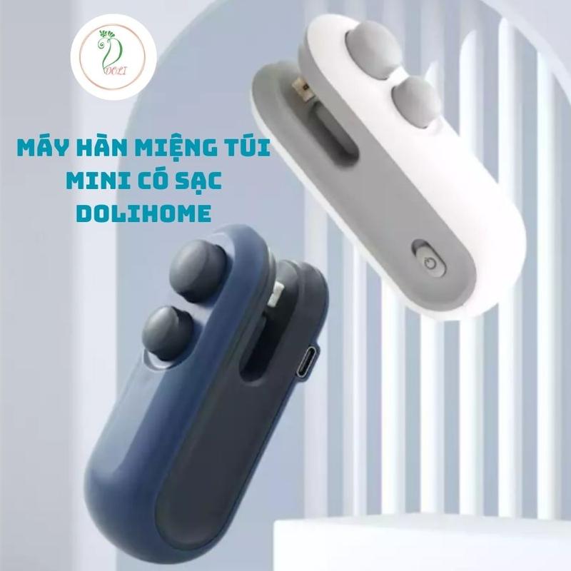 Máy Hàn Miệng Túi Mini Cầm Tay DOLI - Sạc USB Type-C, Tiện Lợi Cho Đóng Gói Thực Phẩm 0