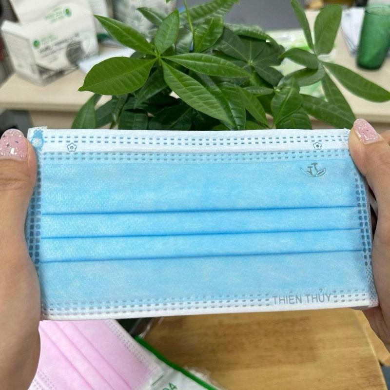 [ LIVE ] Combo 300 cái khẩu trang y tế (Tặng 70 cái 5D bé ) Thiên Thủy , kháng khuẩn chống tia UV 6