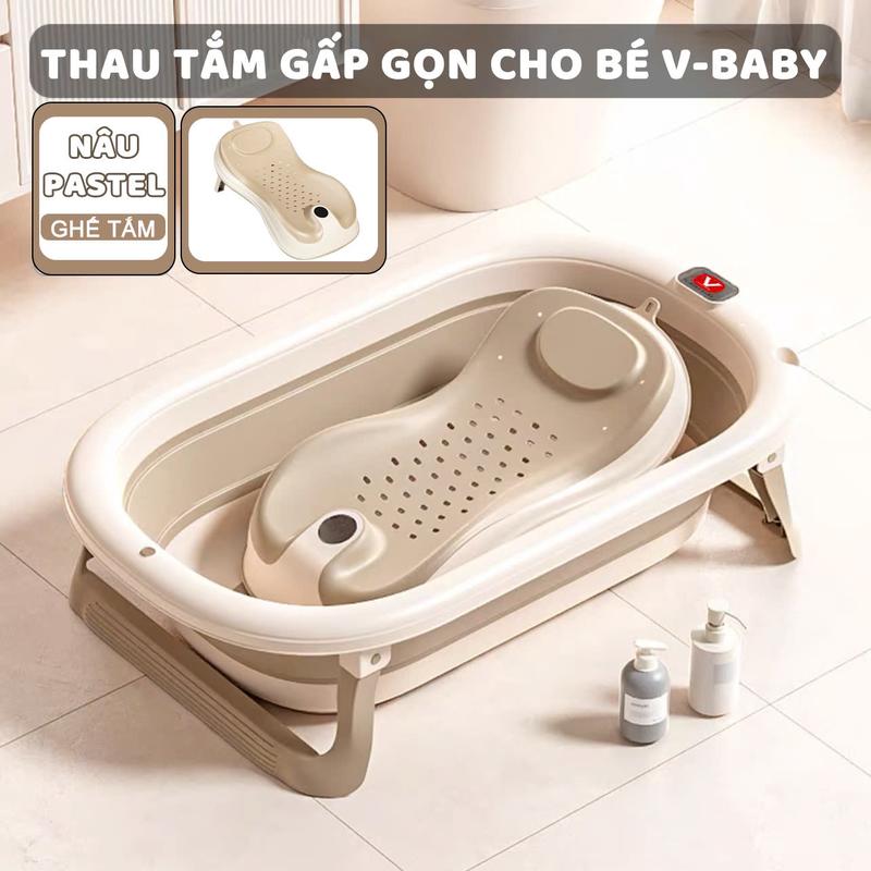 Thau Tắm Cho Bé Sơ Sinh Gấp Gọn Tiện Lợi P01 New