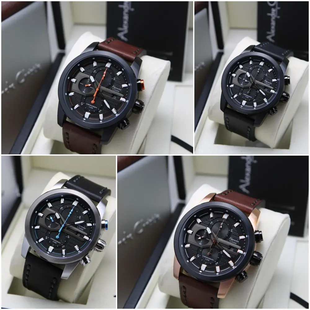 Jam Tangan Pria Alexandre Christie AC 6562 MCL Original