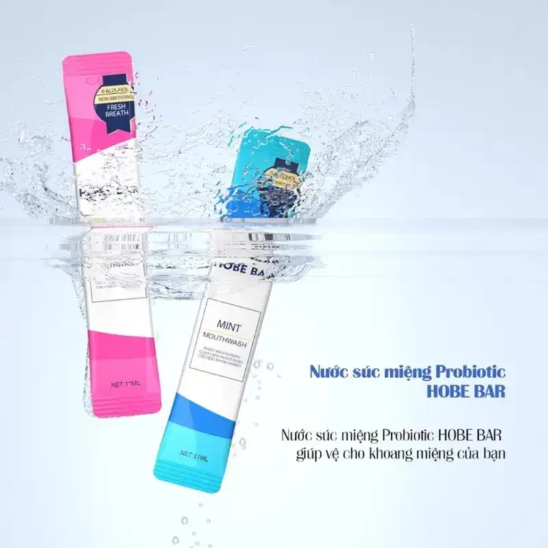 Nước Súc Miệng HOBEBAR Giúp Hơi Thở Thơm Mát Hỗ Trợ Cải Thiện Sức Khỏe Răng Miệng 5