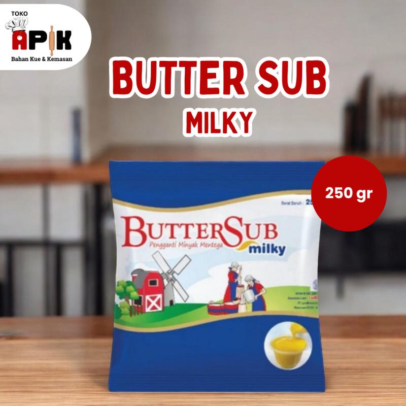 BUTTER SUB MILKY 250 GR / Buttersub Milky BOS Sachet 250gr - Butter Oil ...