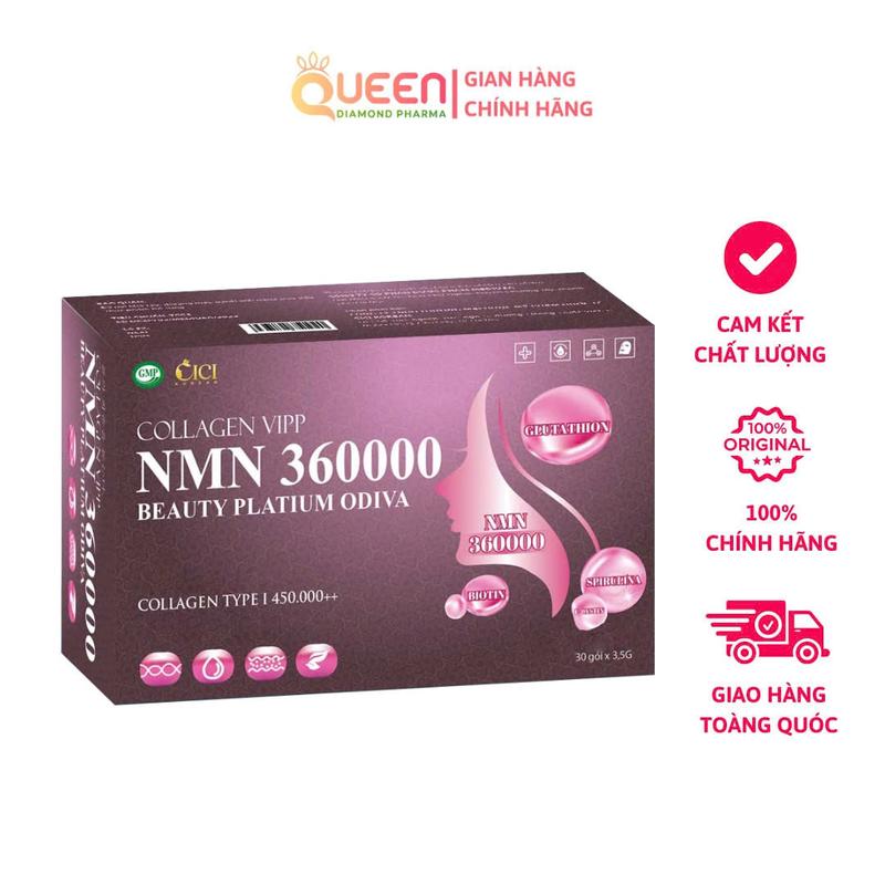 Combo 2 hộp Collagen NMN 360000 Sản phẩm chăm sóc da