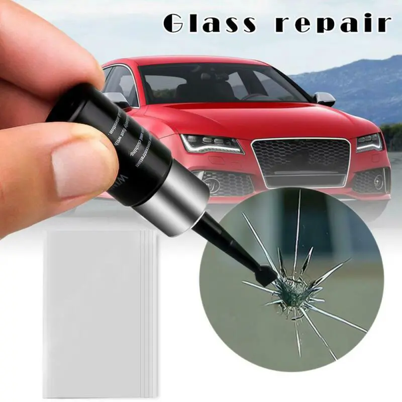 Thiết Bị Phục Hồi Kính Chắn Gió Kính Xe Hơi Ô Tô, Bộ Dán Sửa Bằng Resin
