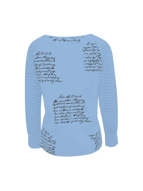 Women's Letter & Striped Print Zipper Raglan Sleeve Tee, Casual Long Sleeve V Neck T-shirt for Summer, Fashion Women's Top for Daily Wear 1