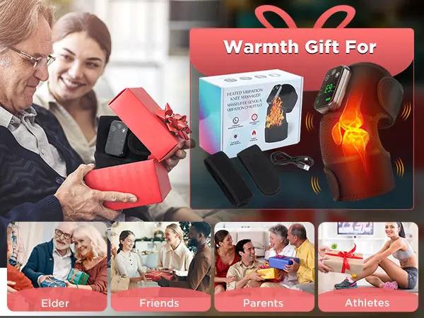 Product Introduction of Electric Shoulder Massager Thermal Elbow Support Belt  Joint Relax Knee Heated Massage 44