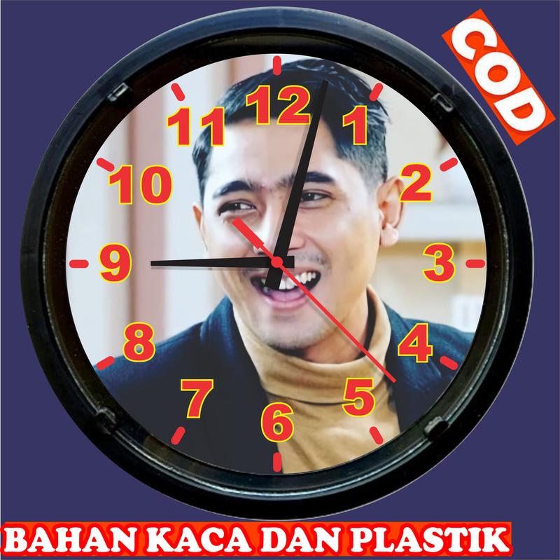 Product Introduction of jam dinding ikatan cinta andin aldebaran dan keluarga terbaru bisa tempel tembok dan tempel dinding murah cod gratis ongkir, bisa custom gambar suka-suka , diameter 20cm Plastik 10