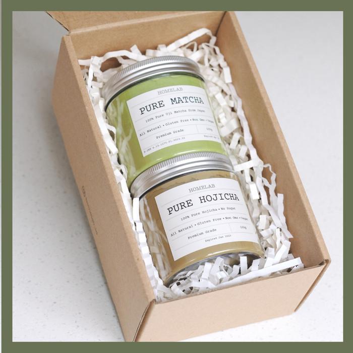 Pure Uji Matcha & Pure Hojicha 100g - Paket... 10