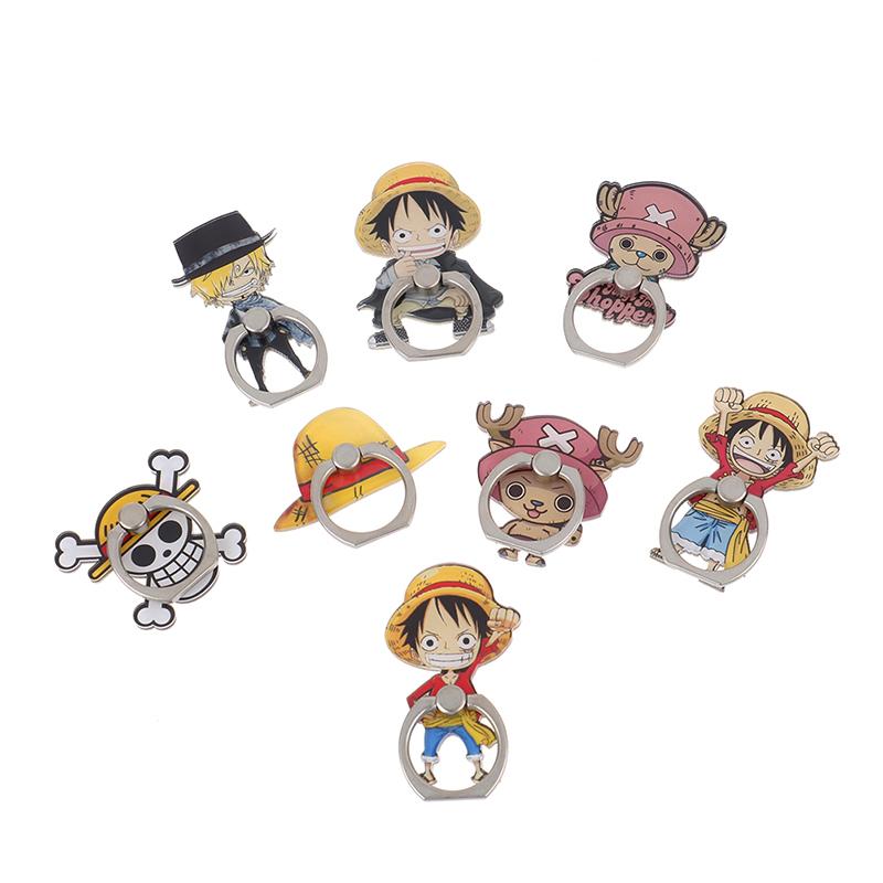 One Piece Luffy Chopper Finger Ring Acryli Mobile Phone Holder - TikTok ...