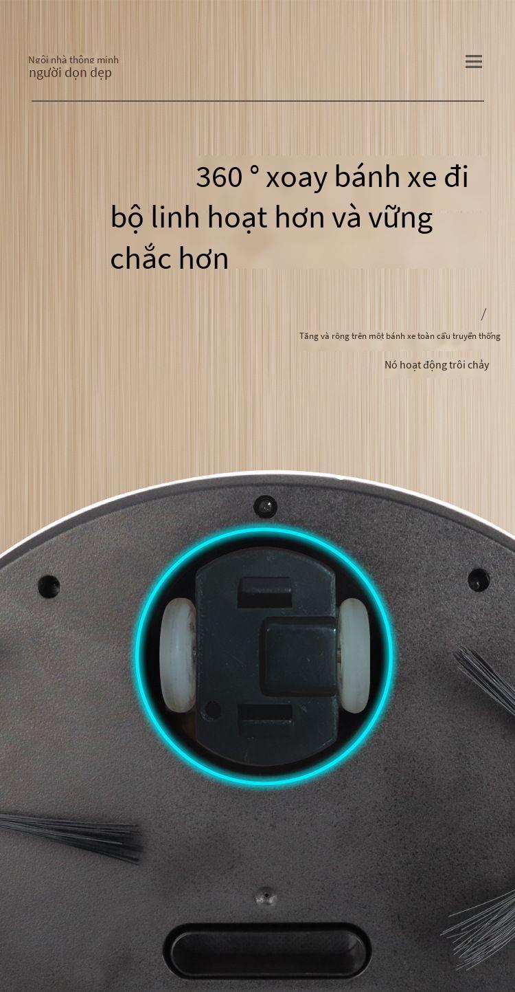 Product Introduction of Robot quét sàn nhà thông minh sạc máy quét hút kéo tất cả trong một 7