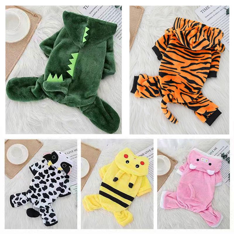 Product Introduction of Quần áo cho chó cưng, Chất liệu lông cừu mềm mại và ấm áp, Thích hợp cho chó và mèo, Áo liền quần cho chó Nhỏ Áo Hoodie cho chó Con và mèo, Áo khoác trang phục Chihuahua Yorkshire 14