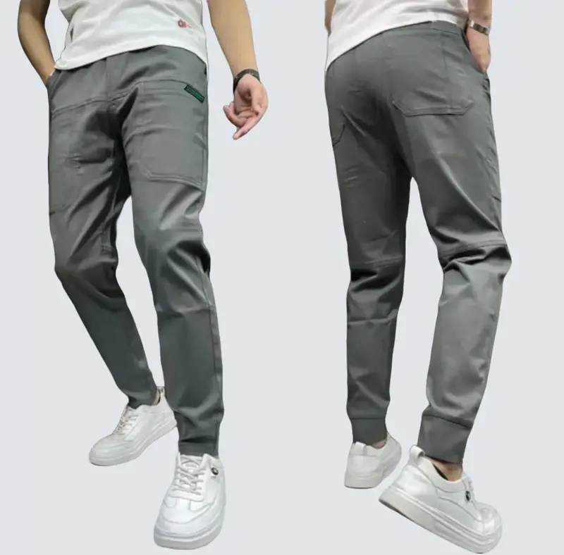 Quần Jogger 6 Túi,Ống Xuông,Form Chuẩn,Thoải Mái,Kiểu Dáng Năng Động,Trẻ Trung Thun Sport 7