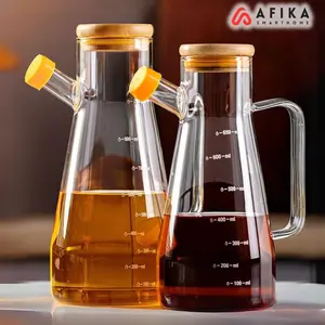 Botol Minyak Kaca Tahan Panas Glass Oil Bottle Heat Resistant