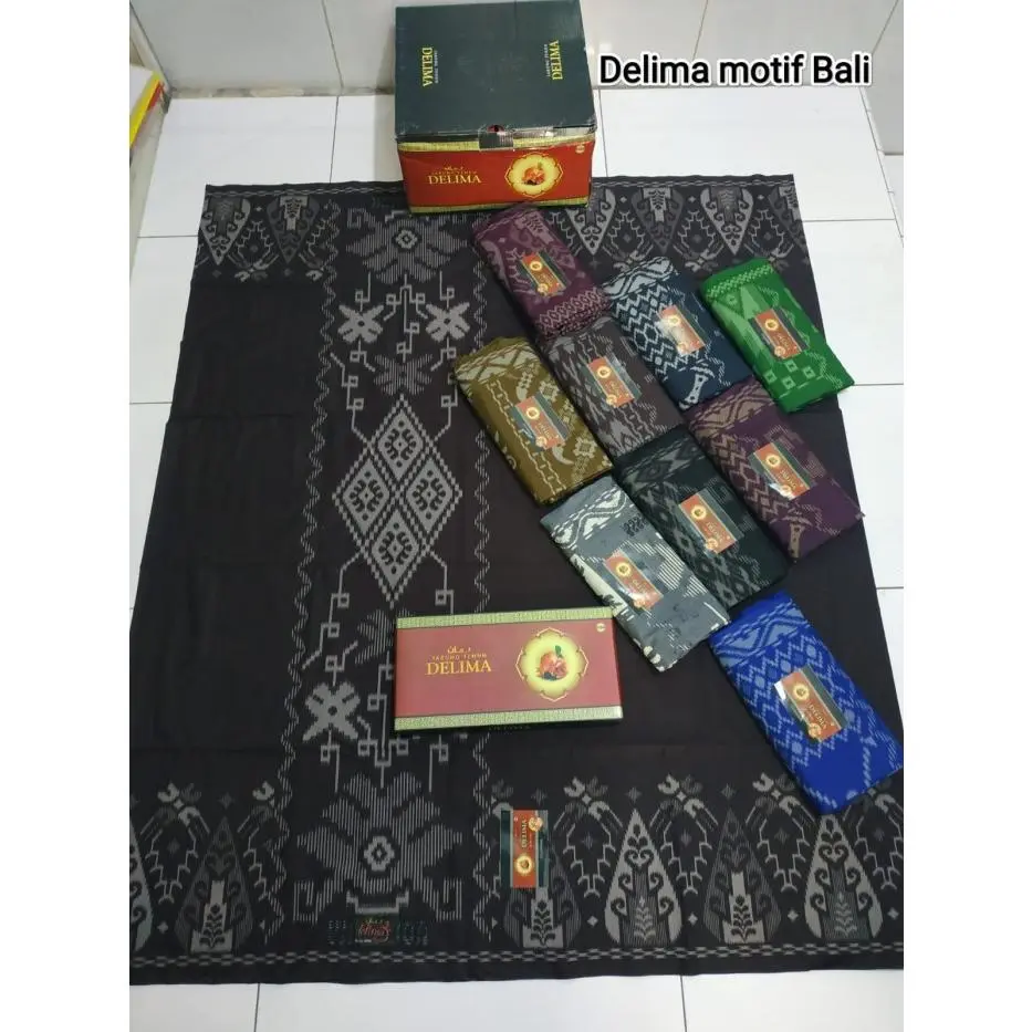 Sarung Delima Motif Bali by Wadimor | Imtiaz Moslem Batik Gold