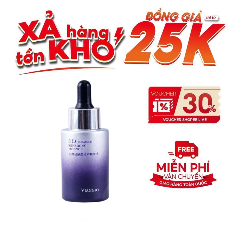 Serum Phục Hồi Chuyên Sâu Làm Dịu Da VIAGGIO 30ml Skincare Nữ 0