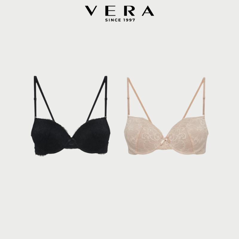 Combo 2 Áo lót Nữ Misaki mút mỏng phối ren - 1003 Bra Women