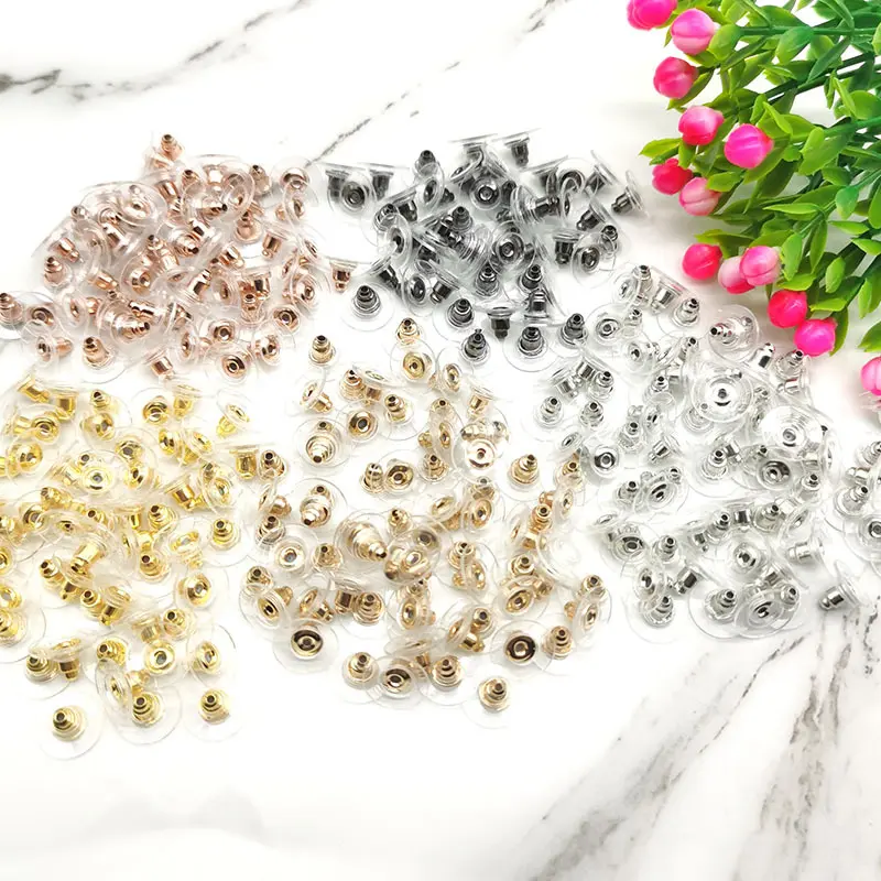 {oo89}   Chốt Khuyên Tai Chống Tuột Tiện Dụng, Nút Chặn Bông Tai Chống Dị Ứng Dành Cho Nữ Amyro B111