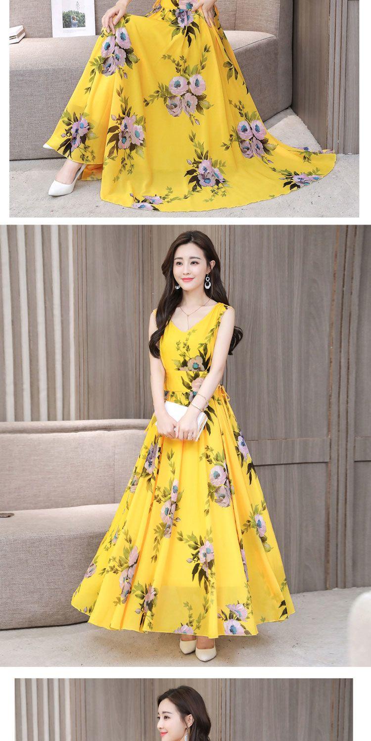 Product Introduction of Váy Lụa Lạnh Có Dây Đeo, Hàng Mới Về Mùa Hè 2024, Dành Cho Phụ Nữ, Váy Đi Biển Cho Mẹ, Váy Vest Mỏng, Thanh Lịch, Váy Dài, Quần Áo Nữ 27