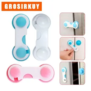 PENGAMAN LACI LEMARI PERABOTAN dari Bayi / Baby Safety Lock DrawerTempat paling berbahaya buat si kecil bukanlah di luar, tetapi justru di dalam rumah. Salah satu sumber bahaya yang sering kelewatan adalah laci atau lemari yang lupa dikunci. Si kecil yang