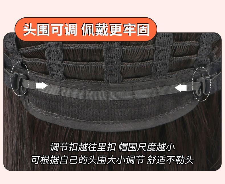 Product Introduction of Wig Women's Short Hair New Curly Hair Simulation Real Hair Hairstyle Full Head Cap Small Curls Wig Sheath 8