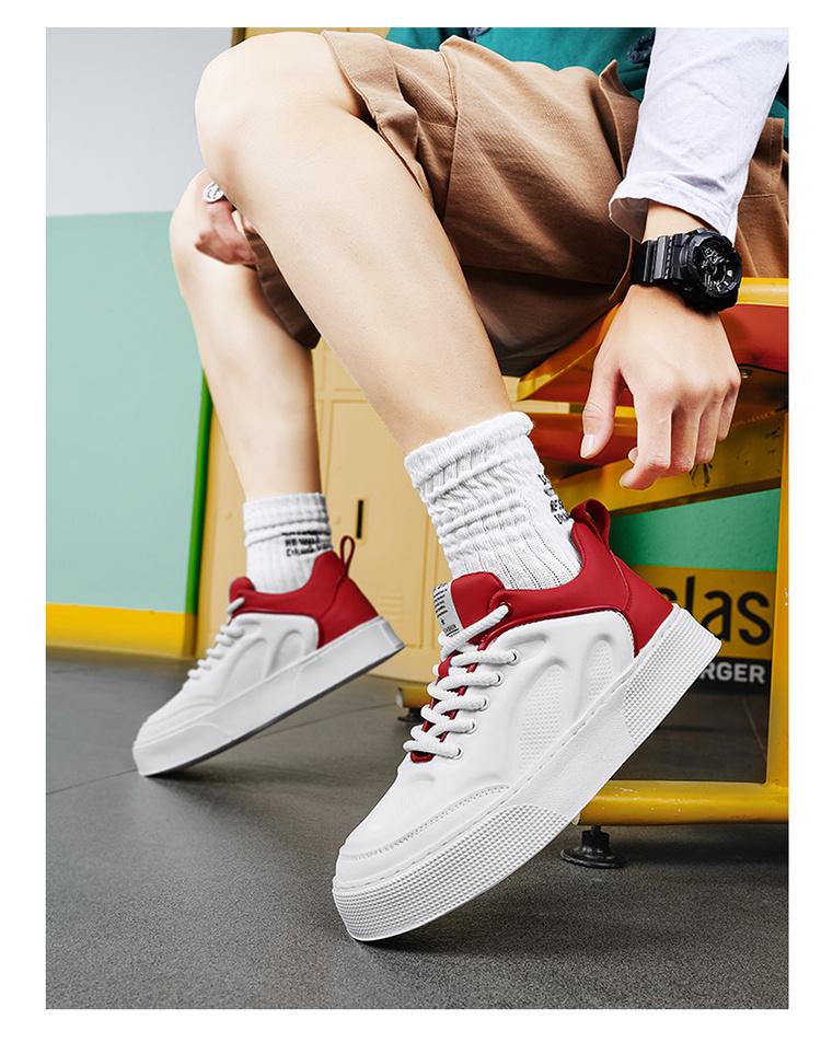 Product Introduction of Xs079 Fashion Low-Top Casual Board Shoes Four Seasons Sneaker All-Matching Men's Shoes 16