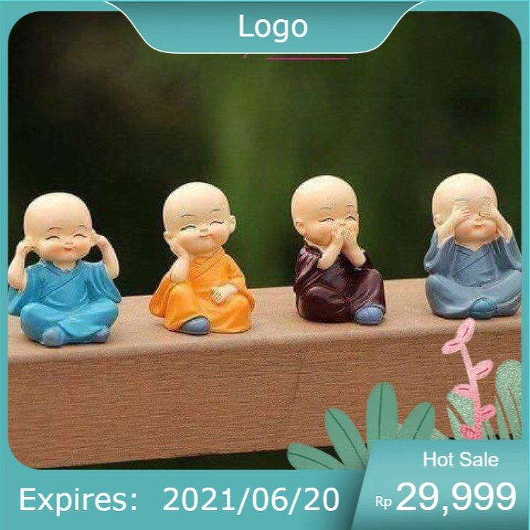 Bộ tượng Tứ Không - không nghe- không nói - không nhìn- không làm điều xấu 0