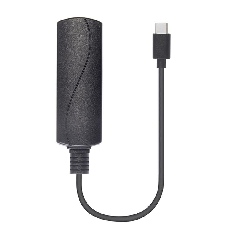 Product Introduction of Type-C to POE Adapter Networking Card Type-C To PoE 10/100Mbps IEEE802.3af Internet Cable For Smartphones Tablets 45
