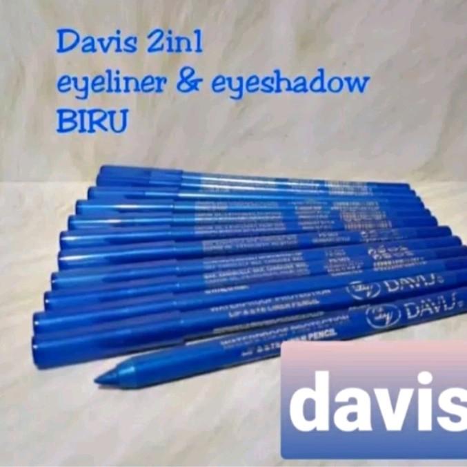PENGSIL ALIS BIRU DAVIS/ BEAUTIKA Stik 1