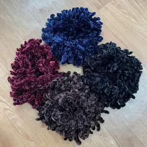 SCRUNCHIE UBUR-UBUR 120 JURAI IKAT RAMBUT CEPOL Anti Pusing Premium (IQRI HIJAB)