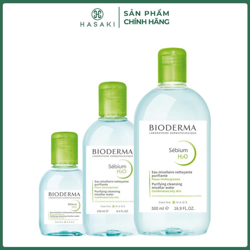 Nước Tẩy Trang Bioderma Dành Cho Da Dầu & Hỗn Hợp | HASAKI BEAUTY