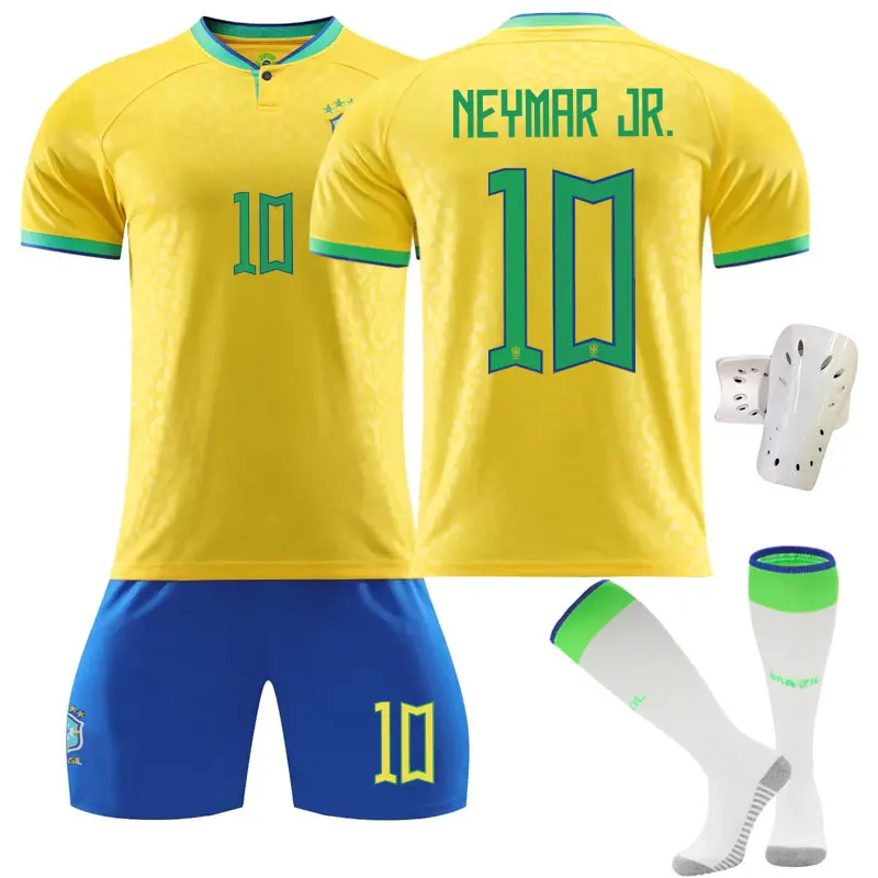 Áo Thi Đấu Brazil, Số 2223 Áo Thi Đấu Bóng Đá, 10 Neymar, 20 Vinicius, 9 Chalisen, 18 Jesus