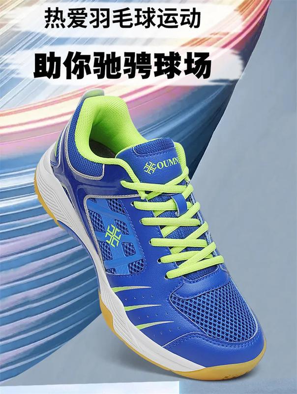 Product Introduction of Kasut Badminton untuk Lelaki, Profesional, Bernafas, Kasut Tenis, Kasut Lari, Sneakers Tendon Lembu, Anti Gelincir, Kasut Latihan, Sesuai untuk Sukan Pasangan 18