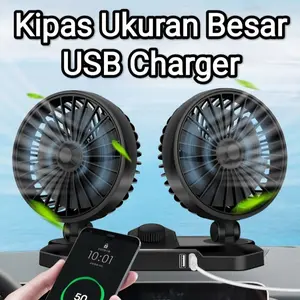 KIPAS ANGIN UNTUK MOBIL 12V DAN 24V UKURAN BESAR SUPER DINGIN