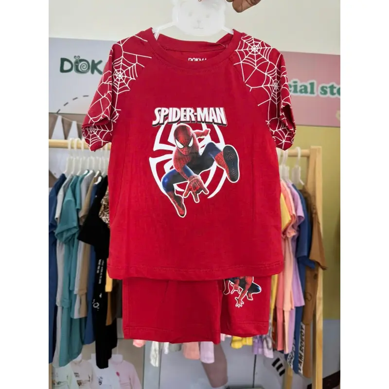 Bộ Zaglan cộc tay bé trai Dokma DB2699  (2-6Y) chất vải Cotton 4