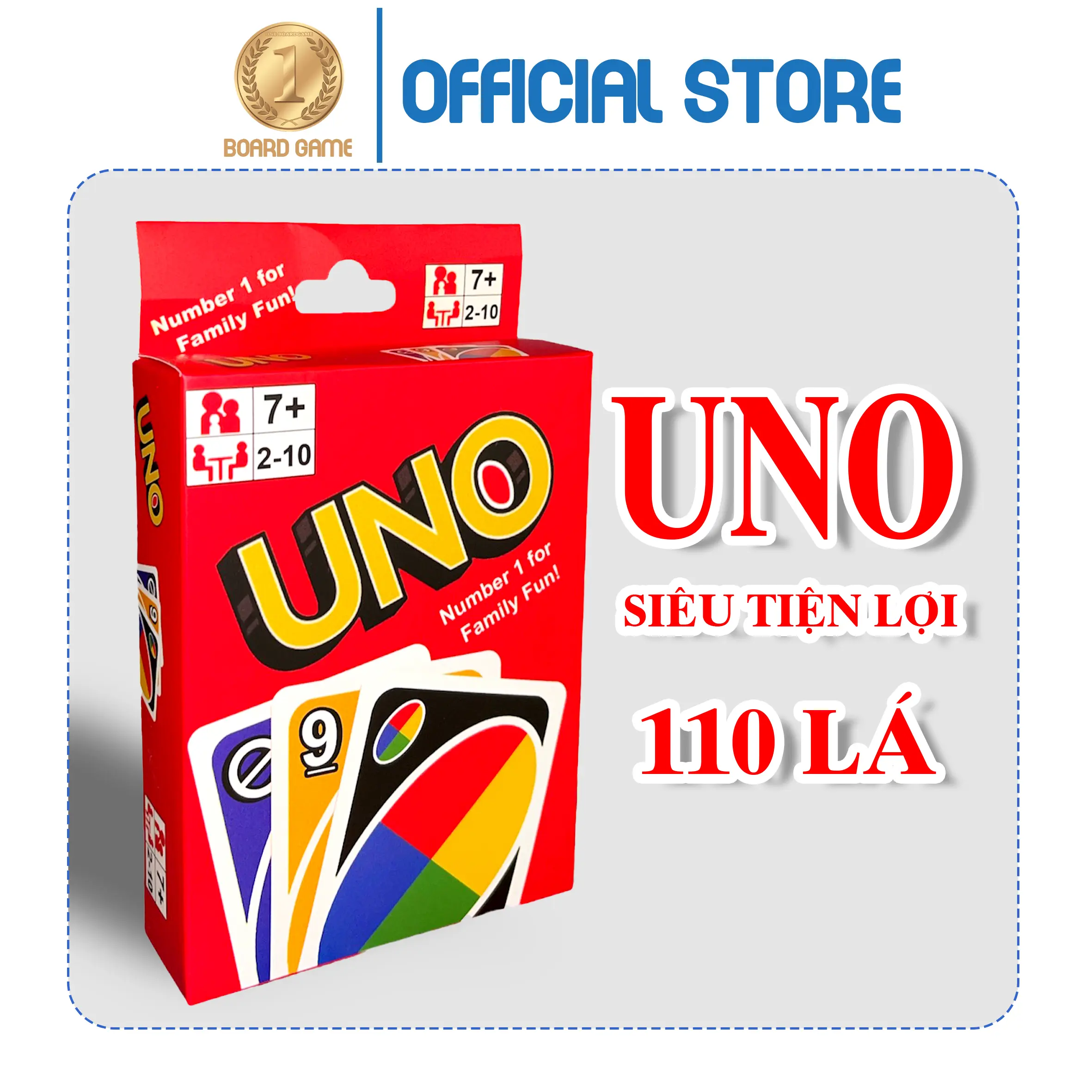 Bộ bài UNÔ bản 110 Lá - Siêu Tiện Lợi, thú vị khi chơi cùng bạn bè Thẻ Bài Cards