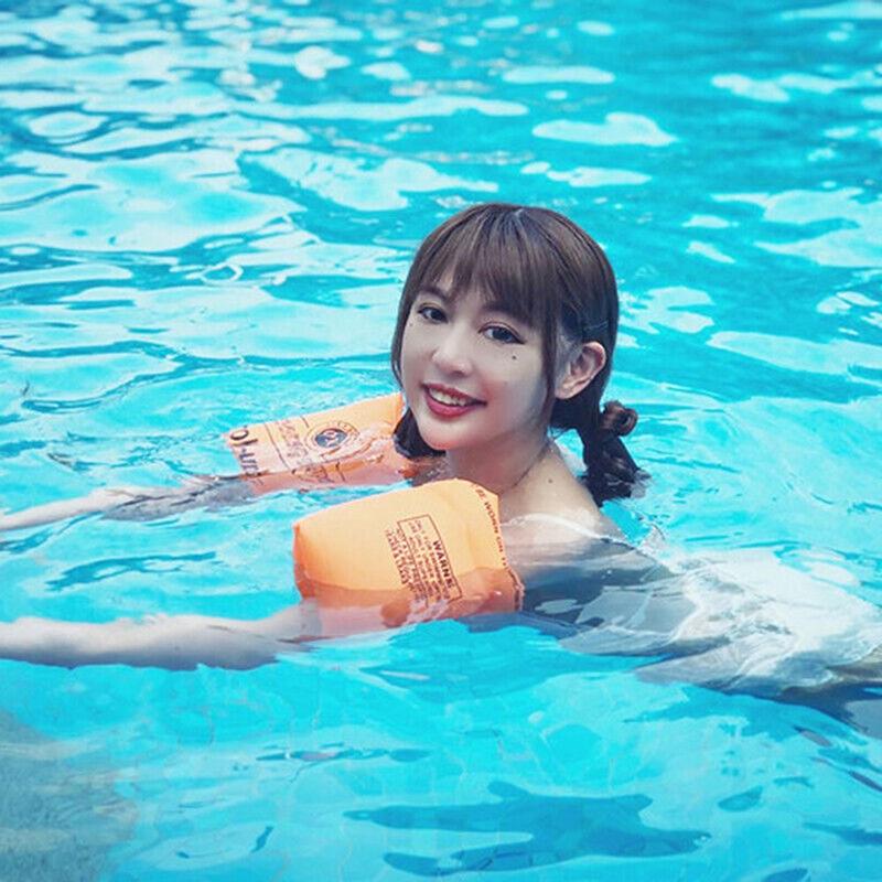 Product Introduction of 2Pcs Pool Armbands Safety Training Swim Pool Floating Child inflatable Pool Float Inflatable Floats Hand Arm Bands Ring Float Armbands Swimming Arm Ring 12