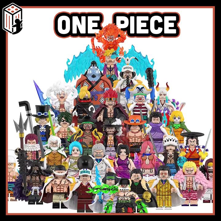 One Piece Đồ Chơi Lắp ráp Anime Luffy Sabo Ace Mô hình Minifigures Kai do Yamato Sanji Kataruki KT1008