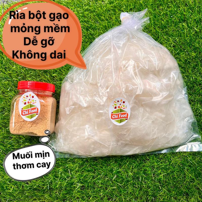 500g bánh tráng phơi sương rìa + hũ muối nhuyễn 100g Chifood92