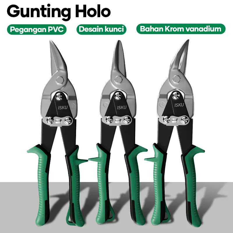 [ISKU] gunting seng serbaguna gunting penerbangan 10 inch gunting holo 1