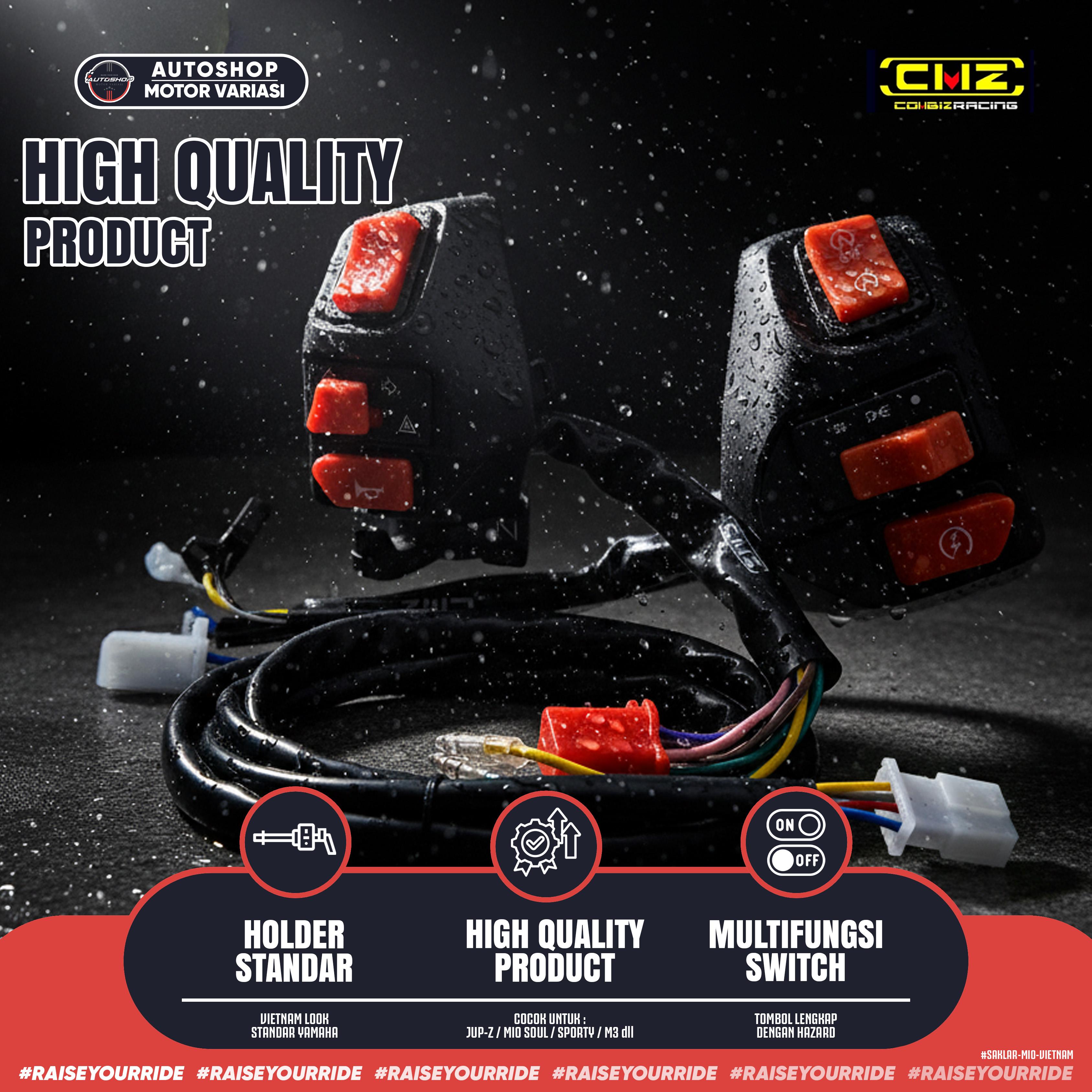 Saklar Mio Set Kiri Kanan Lengkap Hazard Model Vietnam Jupiter Z MX Mio Sporty Import