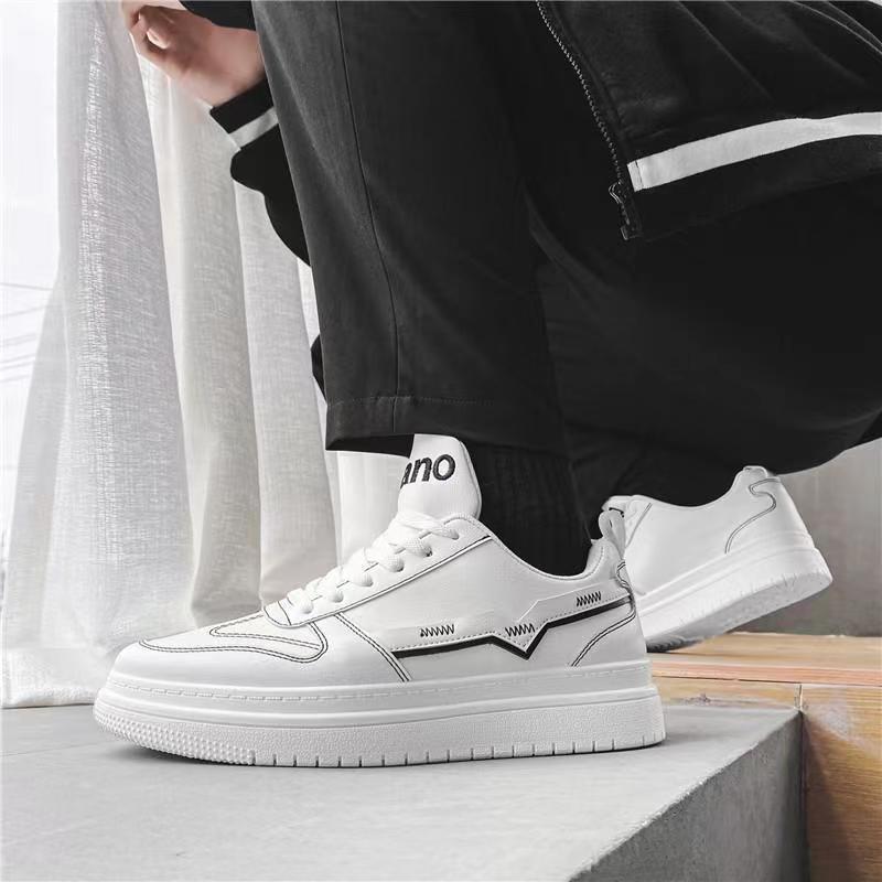 Men's Shoes Autumn 2024 New Soft Sole Odor-resistant Canvas Shoes Men's Casual Sneakers Low-top Wear-resistant Shoes for Students 3