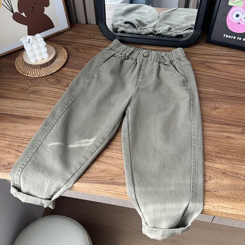 Quần Dài Phong Cách Hàn Quốc Cho Bé Trai - QD03 2