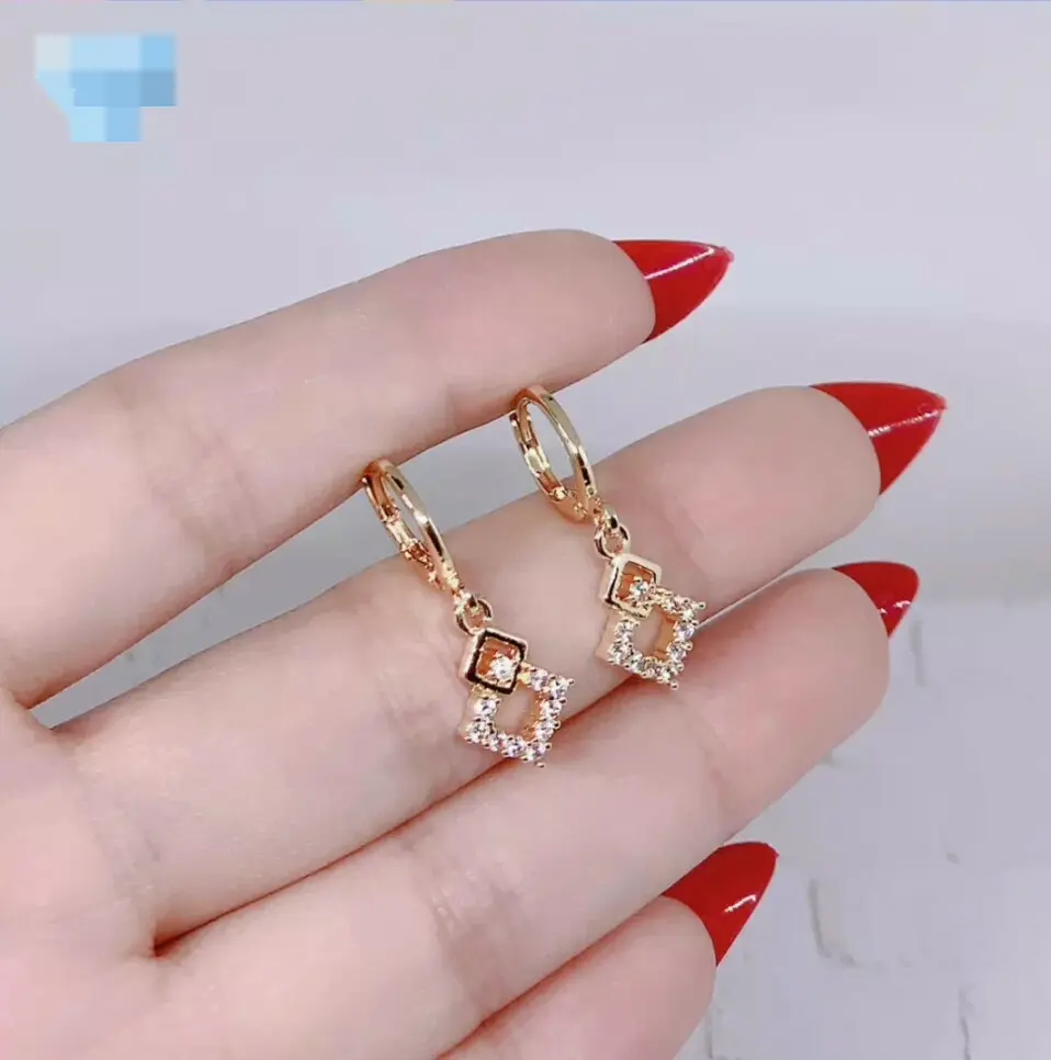 harga promo anting dewasa produk titanium impor Pelapisan Logam Earrings Jewellery