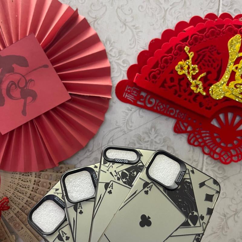 Ốp lá bài in vân nổi - so cool Case Chống Sốc 4
