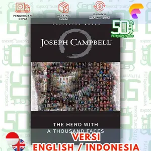 Best Seller ! Eng-Id -The Hero with a Thousand Faces (Cetak)