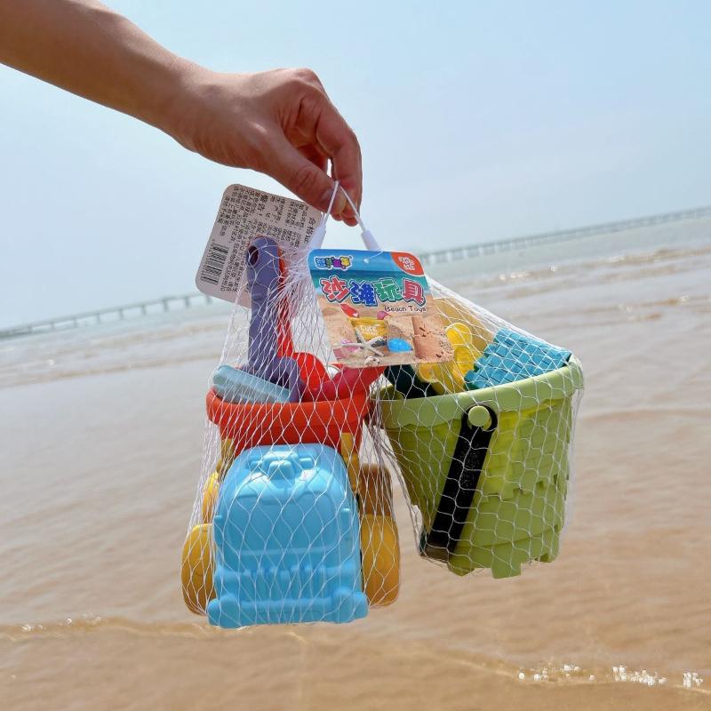 Product Introduction of Sand Digging Tools, Children's Beach Toys, ATVs, Children Playing At The Beach, Sand Castle, Bucket Set, Water Toys 35