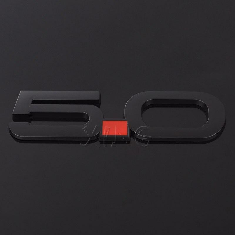 Product Introduction of Car Car Sticker 5.0 Emblem Rear Trunk Badge Metal Decal For Ford Mustang GT 500 Cobra Focus Mondeo Fiesta Land Rover SUV Car Styling car accessories 18